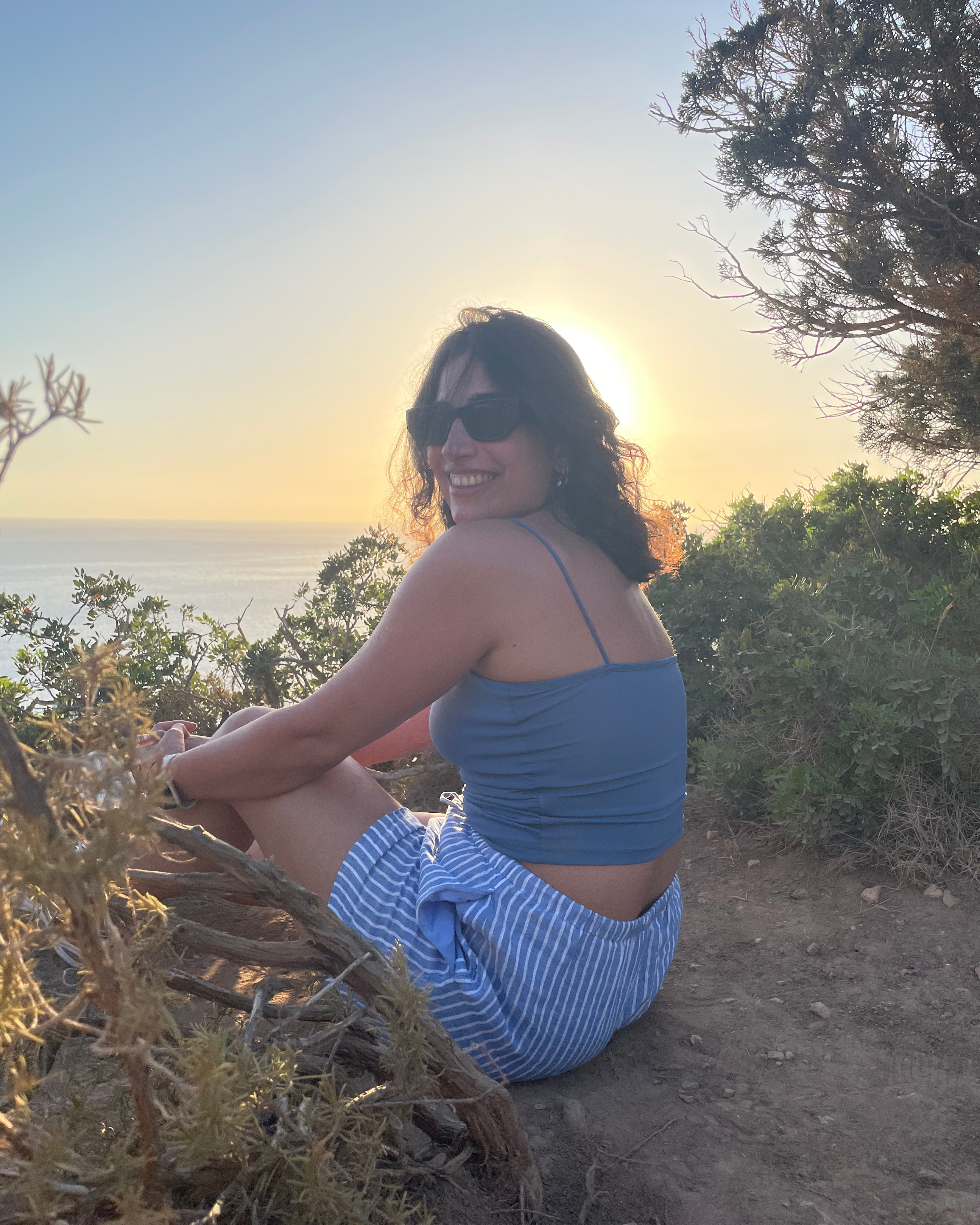 Deniz preparing for a spiritual astrology session with meditation and ritual practices